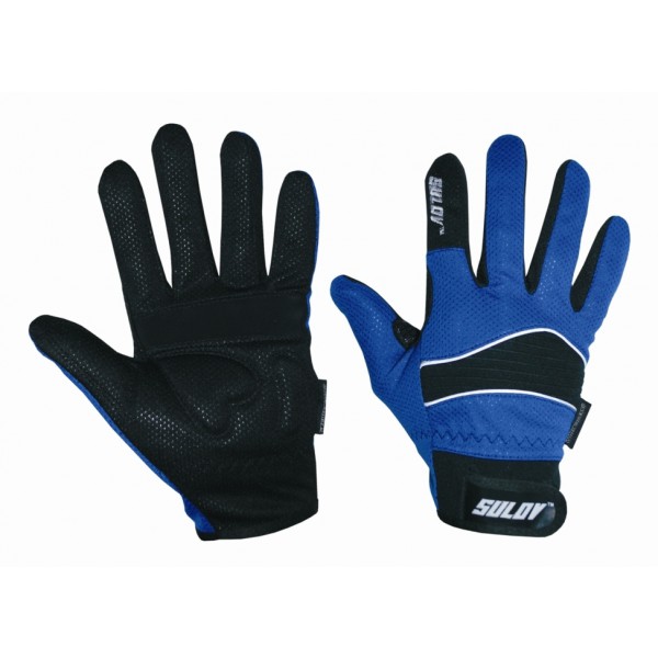 SULOV zimní rukavice pro běžky i cyklo, modré/L