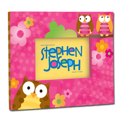 STEPHEN JOSEPH veselý rámeček na fotku Sovy